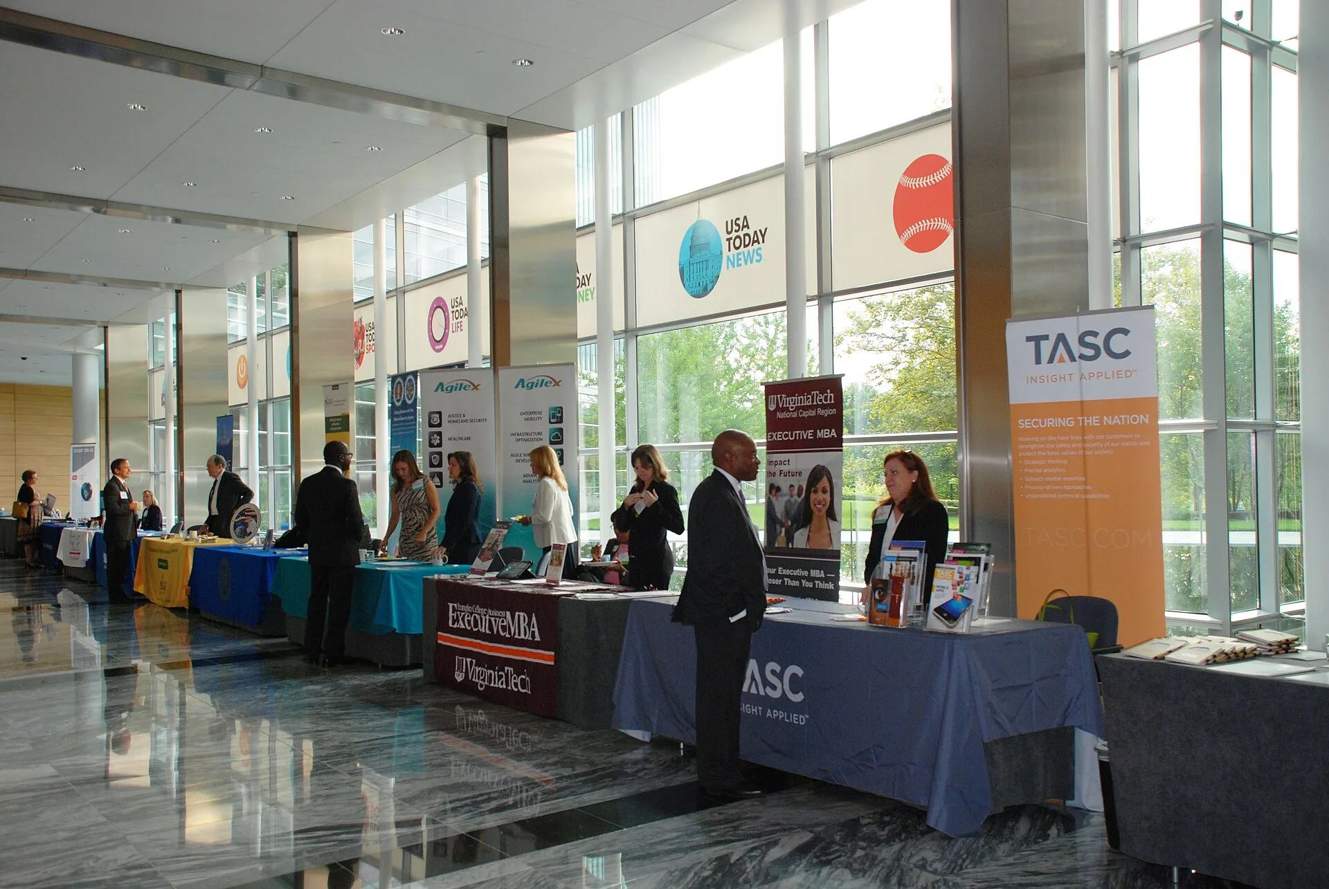 Networking Hall. Chamber Membership or Local Sponsorship? Match It to Your Buyer