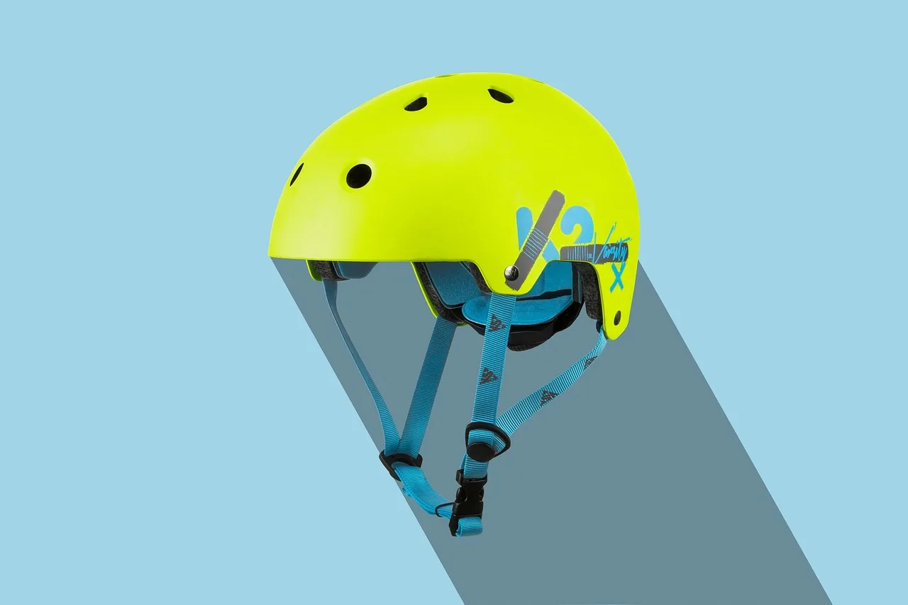 helmet, sports, protection, head, sports helmet, active, athletic, healthy, children's helmet, yellow green, light blue, skate, health, k2, the shade, flat design, product, product presentation. CPSIA compliance for promotional products: what buyers must verify