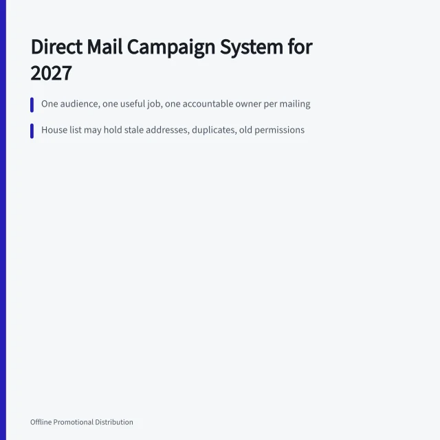 Roadside mailboxes photographed for direct mail marketing guide. A complete guide to direct mail marketing for 2027 campaigns