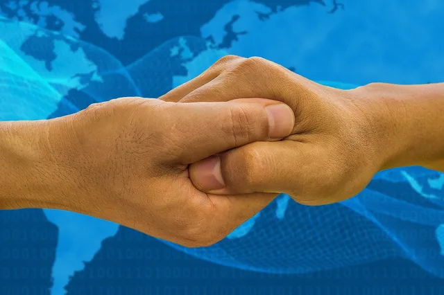business, agreement, connection, globalisation, deal, collaboration, corporate, cooperation, togetherness, partnership, teamwork, hands, communication, blue global, blue teamwork, blue together. Local partnership marketing trends to pilot next year, with named programs and stop rules