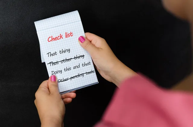 checklist, tasks, notepad, note, items, paper, priorities, organization, list, closeup, checklist, checklist, checklist, priorities, priorities, priorities, priorities, priorities. Offline campaign measurement checklist: incrementality, cost and evidence checks