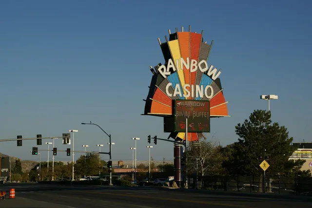 rainbow casino, casino, billboard, wendover, nevada, usa, color, symbol, icon, gamble, colorful, banner, screen, advertisment, street, highway, blue rainbow, blue marketing, blue banner, blue casino, rainbow casino, casino, billboard, billboard, billboard, billboard, billboard. How to assess outdoor advertising case studies